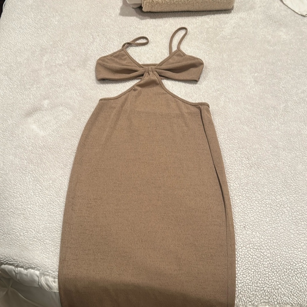 Brown Cult Gaia inspired dress